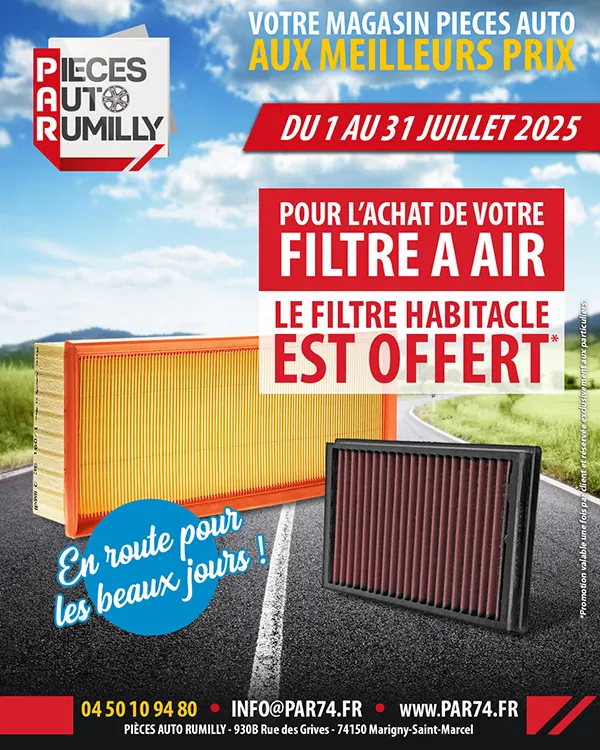 Notre promotion en cours