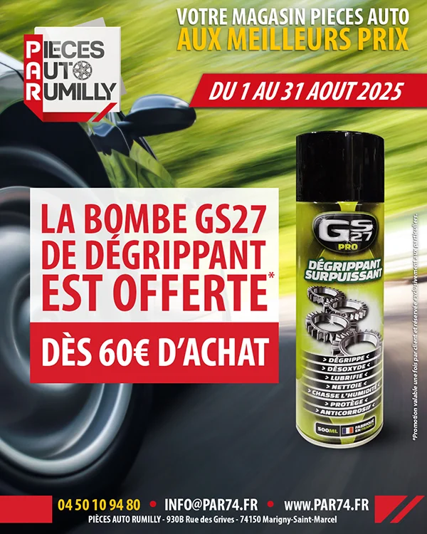 Notre promotion en cours