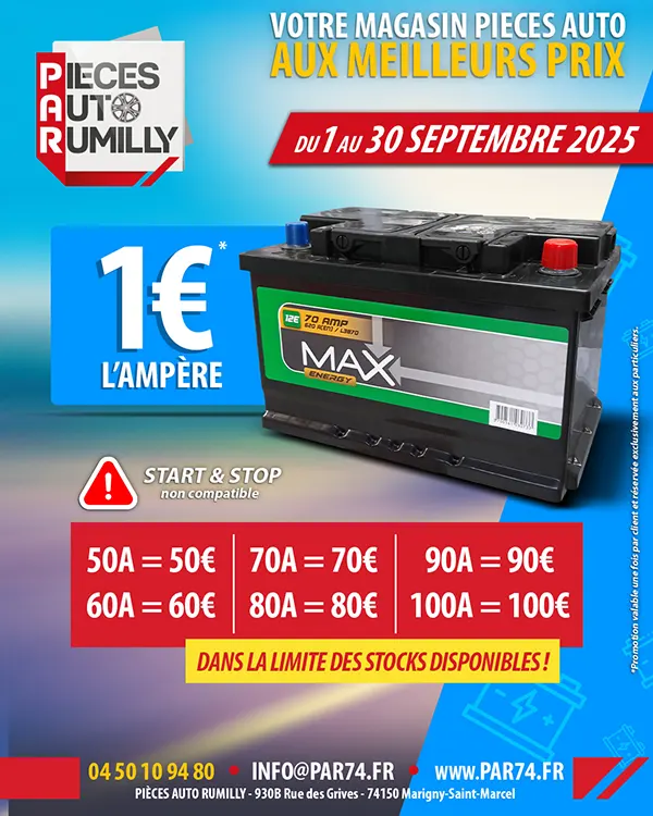 Notre promotion en cours